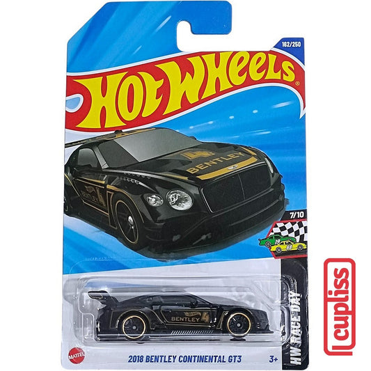 Hot Wheels HW Basic JBB30 2018 Bentley Continental GT3 Mattel Hotwheels