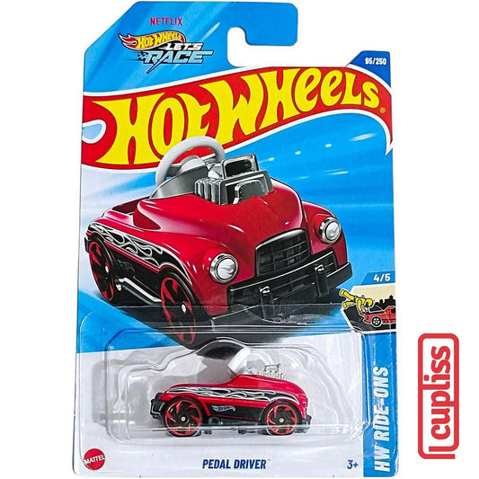Hot Wheels HW Basic JBC23 TH Treasure Hunt Pedal Driver Lets Race Netflix Mattel Hotwheels