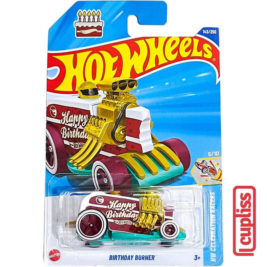 Hot Wheels HW Basic JBC26 TH Treasure Hunt Birthday Burner Mattel Hotwheels