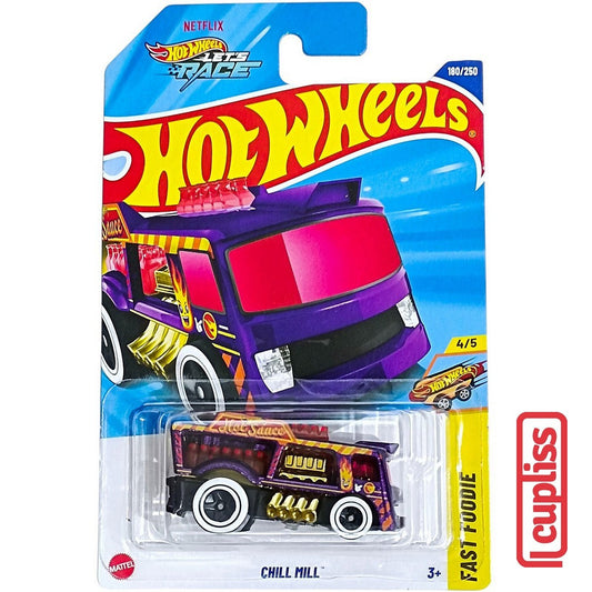 Hot Wheels HW Basic JBC28 TH Treasure Hunt Chill Mill Lets Race Netflix  Mattel Hotwheels