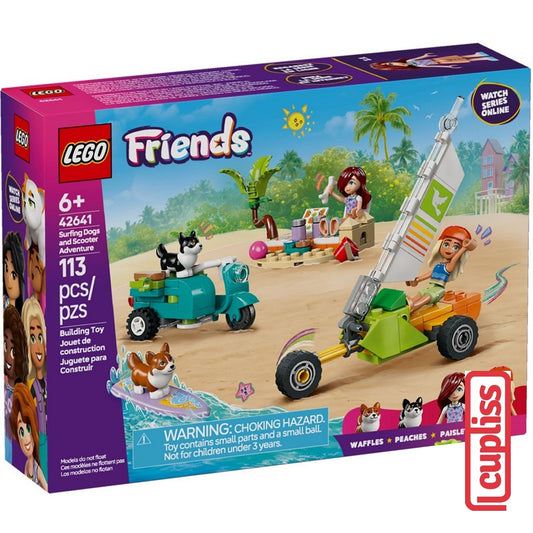 LEGO Friends 42641 Surfing Dogs and Scooter Adventure