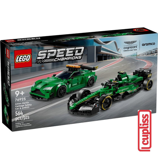 LEGO Speed Champions 76925 Aston Martin Vantage Safety Car and AMR23