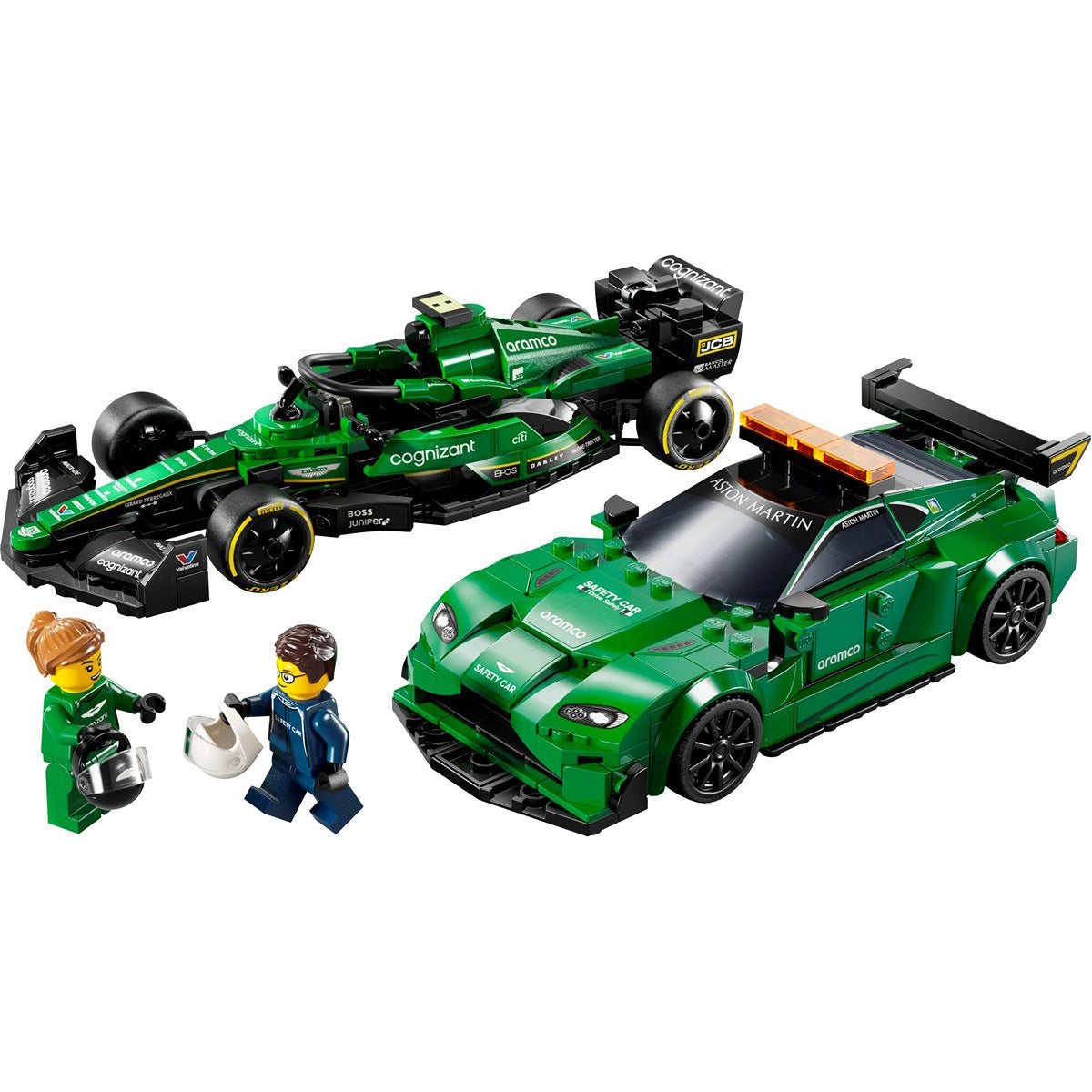 LEGO Speed Champions 76925 Aston Martin Vantage Safety Car and AMR23