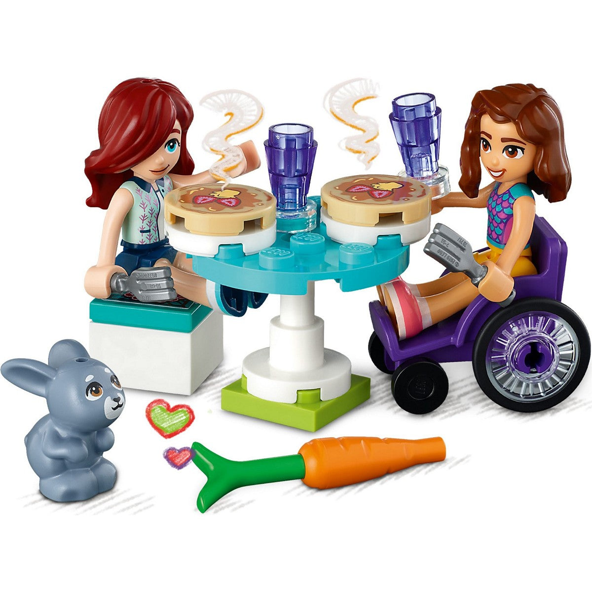 BAD BOX LEGO Friends 41753 Pancake Shop