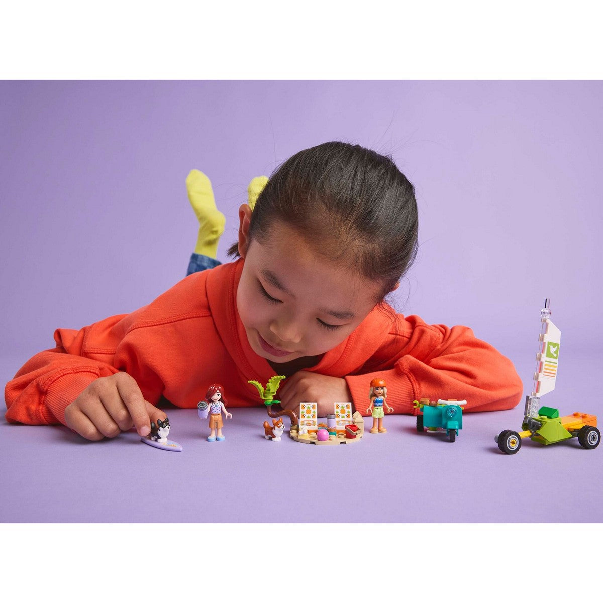 BAD BOX LEGO Friends 42641 Surfing Dogs and Scooter Adventure