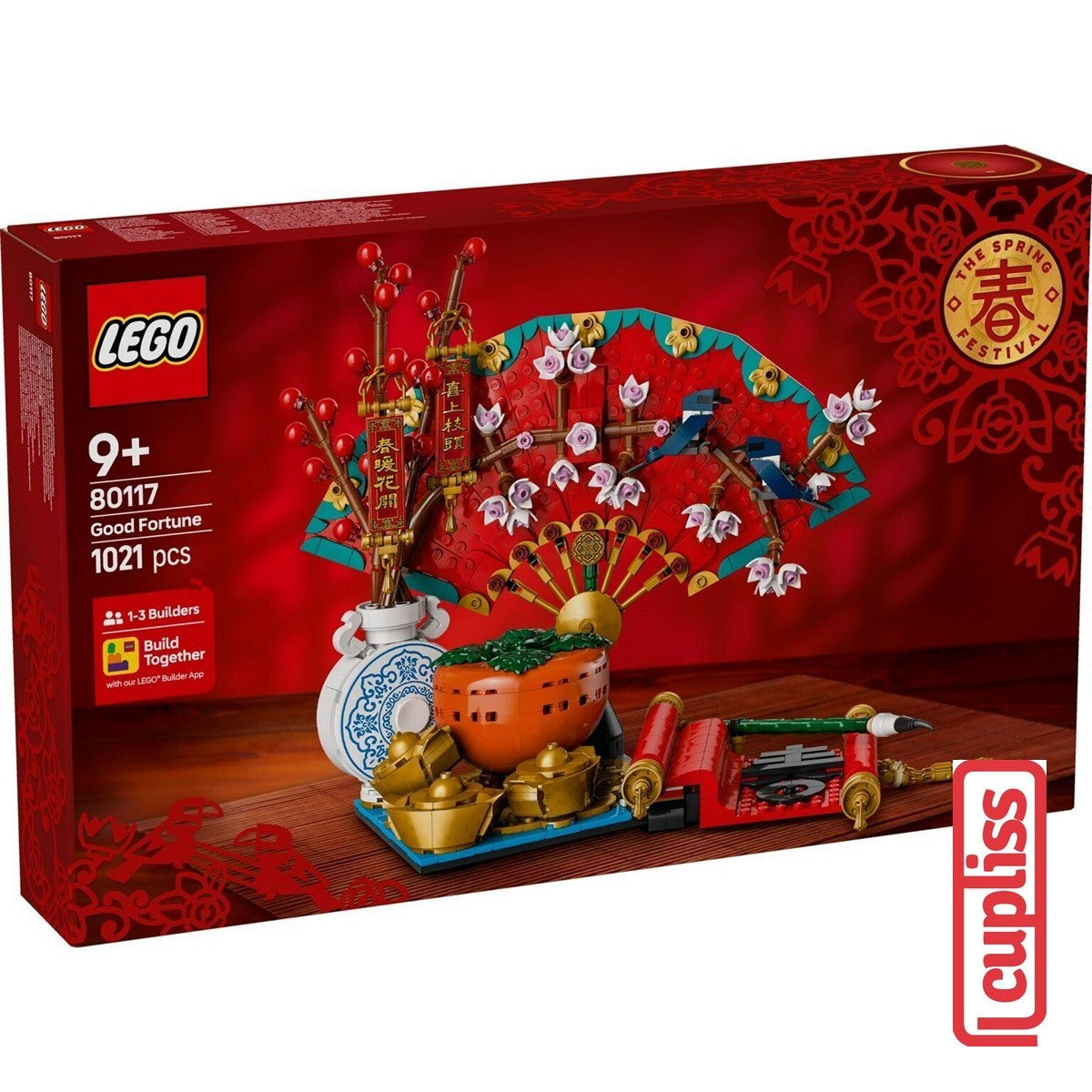 BAD BOX LEGO Chinese Festivals 80117 Good Fortune CNY