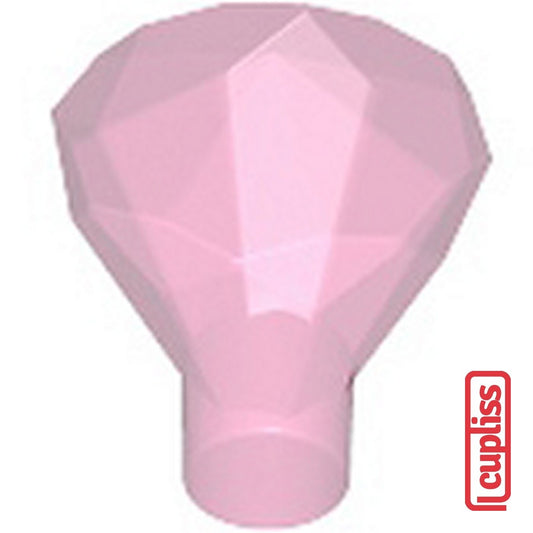 x1 LEGO Parts 6247796 Diamond with Stick Transparent Medium Reddish Violet 28556