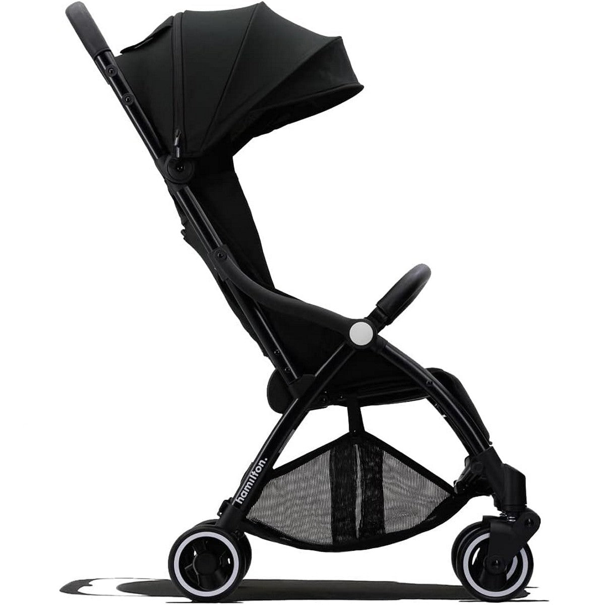 Hamilton Stroller Auto Foldable X1 Plus Matte Black Lightweight Lipat Otomatis