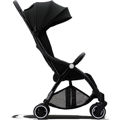 Hamilton Stroller Auto Foldable X1 Plus Matte Black Lightweight Lipat Otomatis
