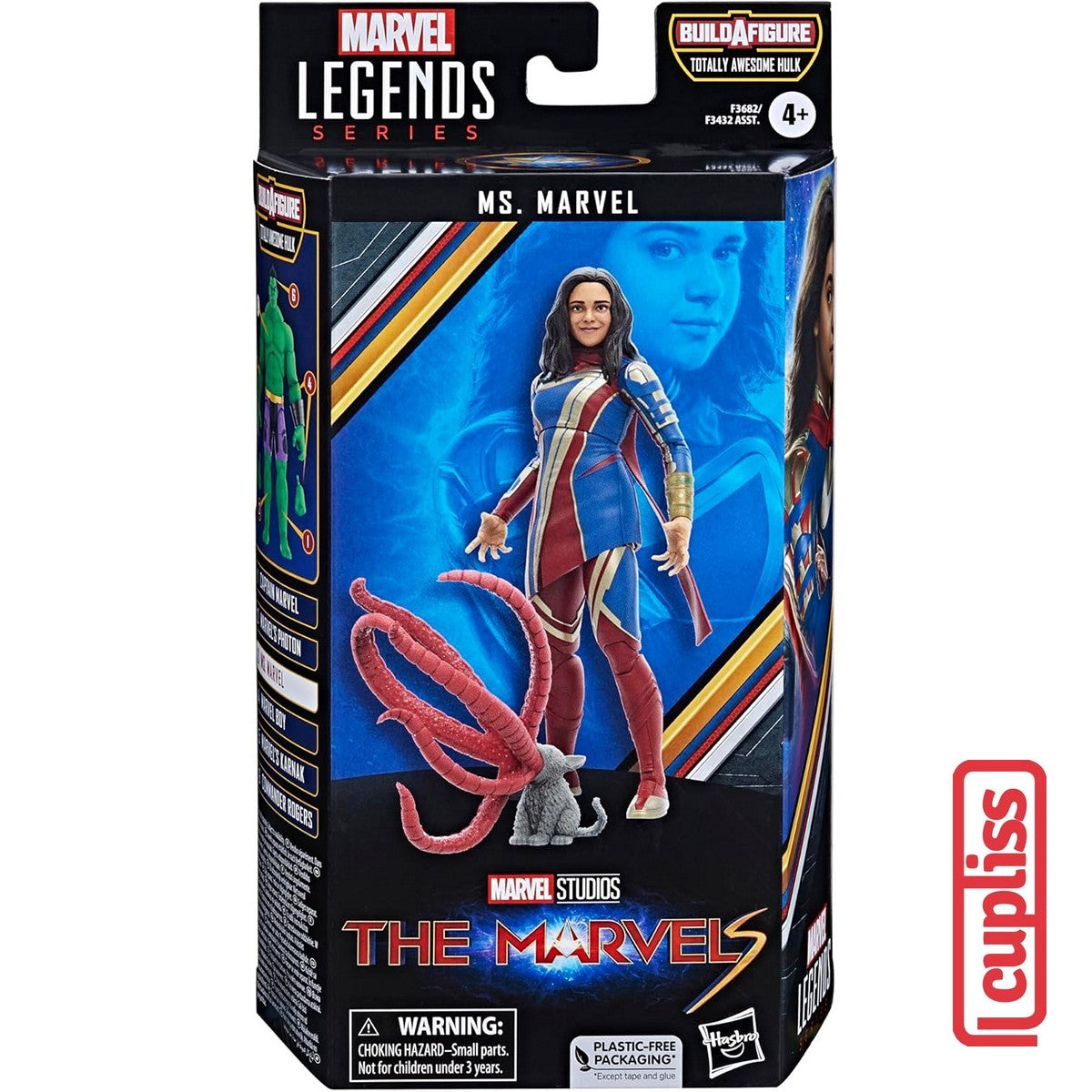 BAD BOX Hasbro Marvel Legends Series F3682 Ms. Marvel F3432
