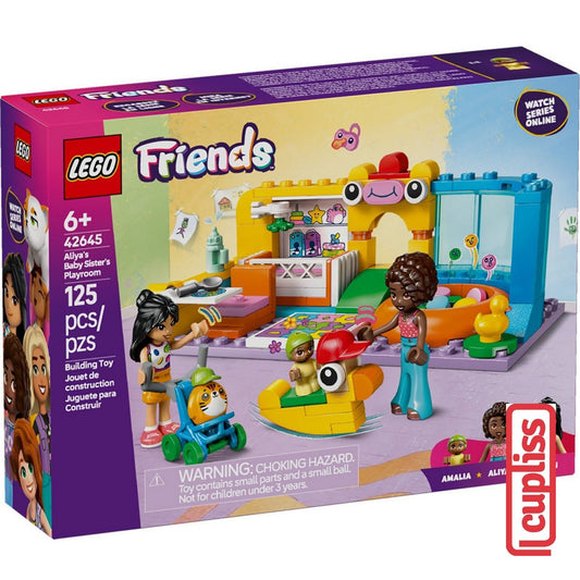 LEGO Friends 42645 Aliya Baby Sister Playroom