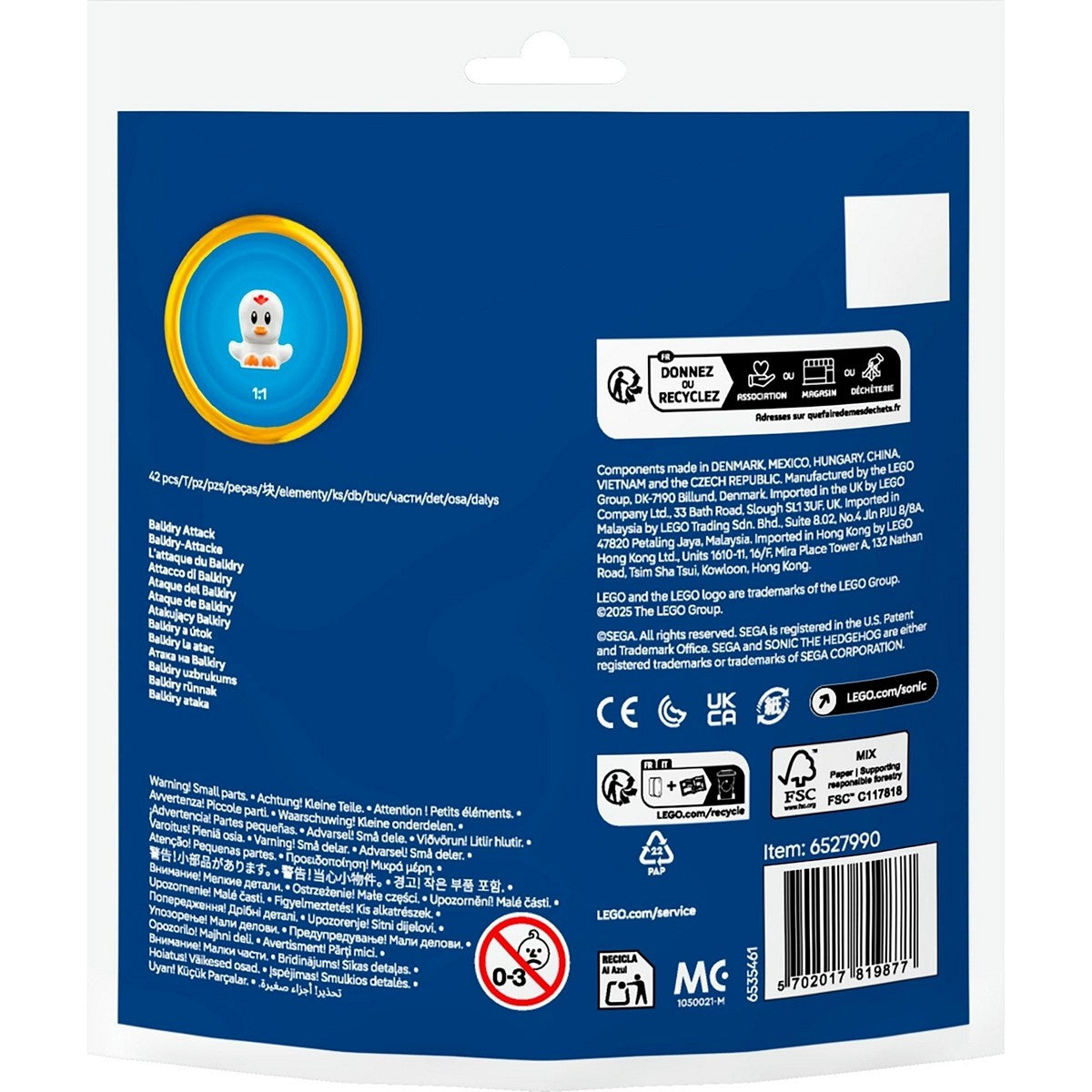 LEGO Polybag 30704 Sonic the Hedgehog Balkiry Attack