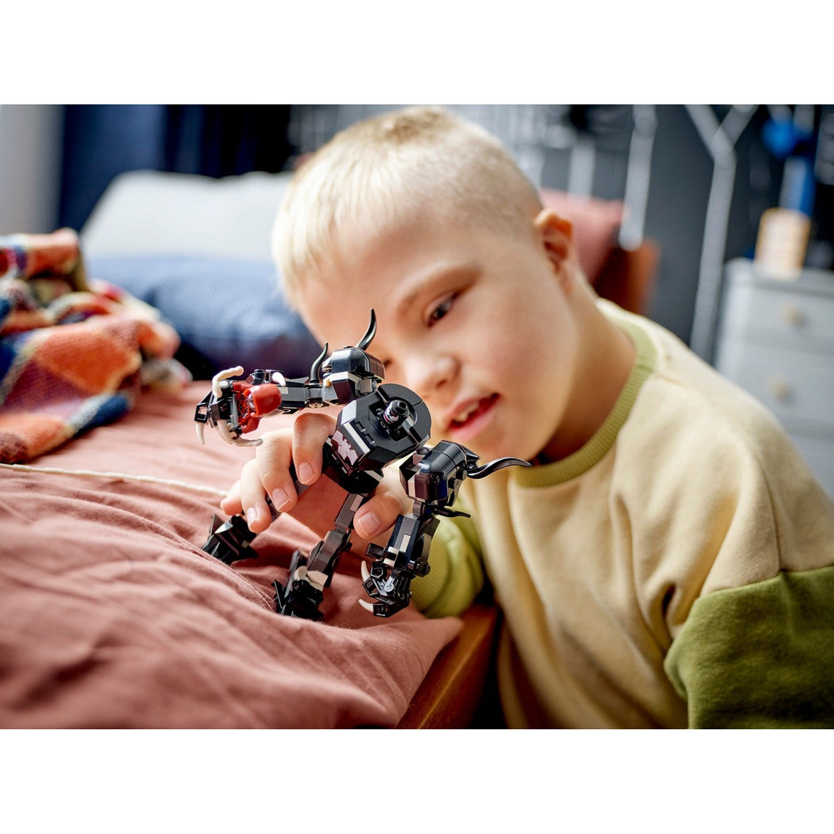 BAD BOX LEGO Superheroes 76276 Venom Mech Armor vs Miles Morales