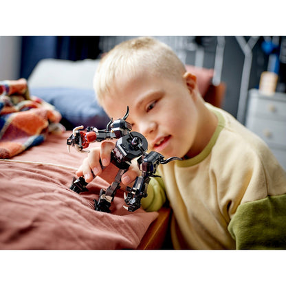 BAD BOX LEGO Superheroes 76276 Venom Mech Armor vs Miles Morales