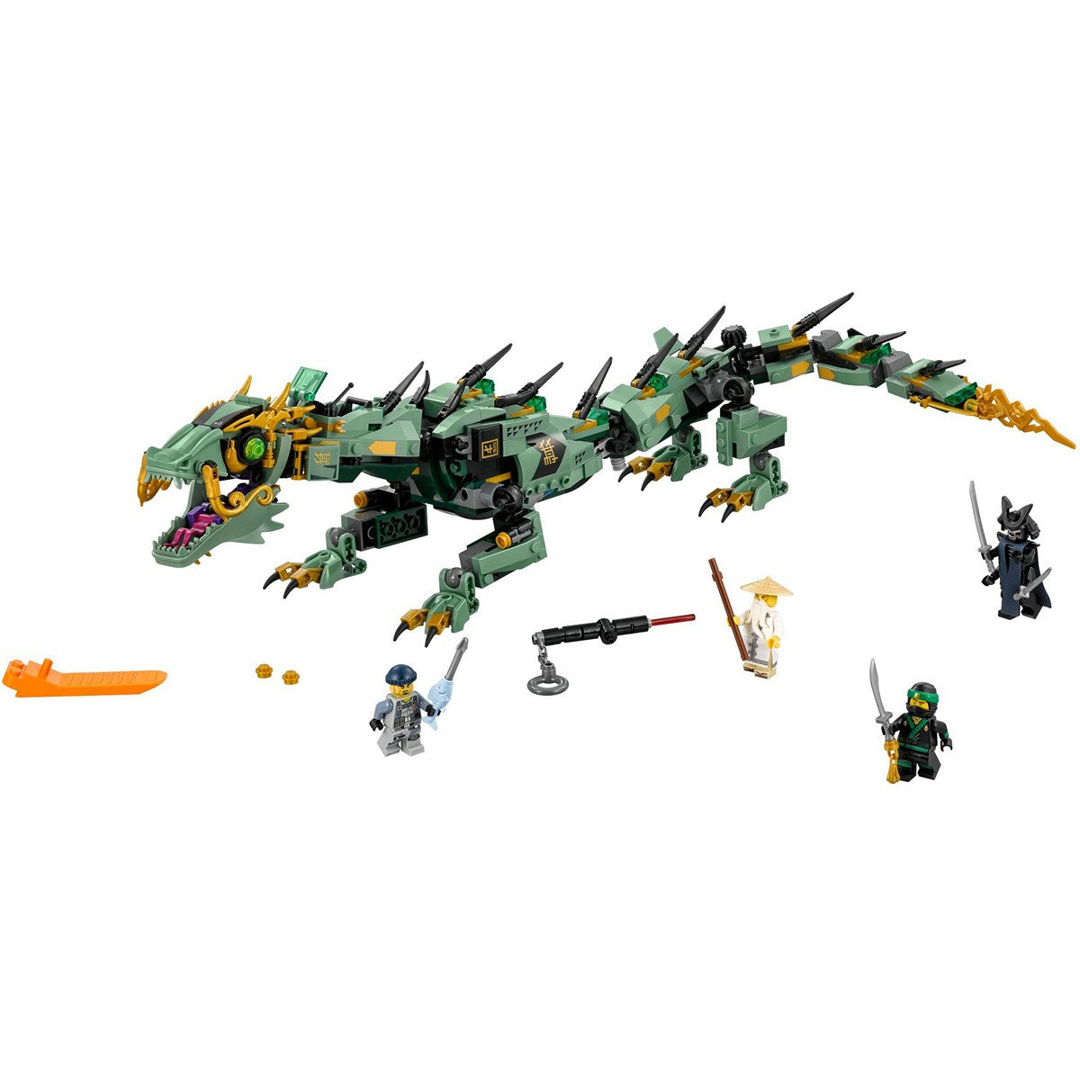 BAD BOX LEGO Ninjago Movie 70612 Green Ninja Mech Dragon
