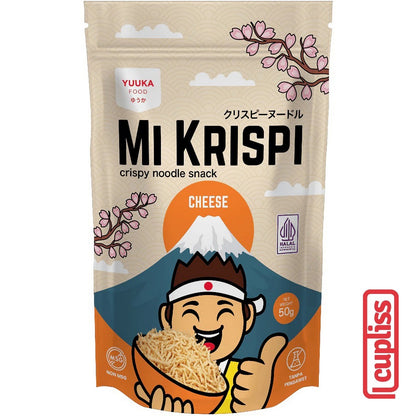 Yuuka Food Mi Krispi 50g Snack Anak Camilan Mie Noodle Kering