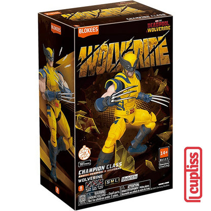 BLOKEES 81117 Figure Marvel Hero Champion Class CC05 Wolverine