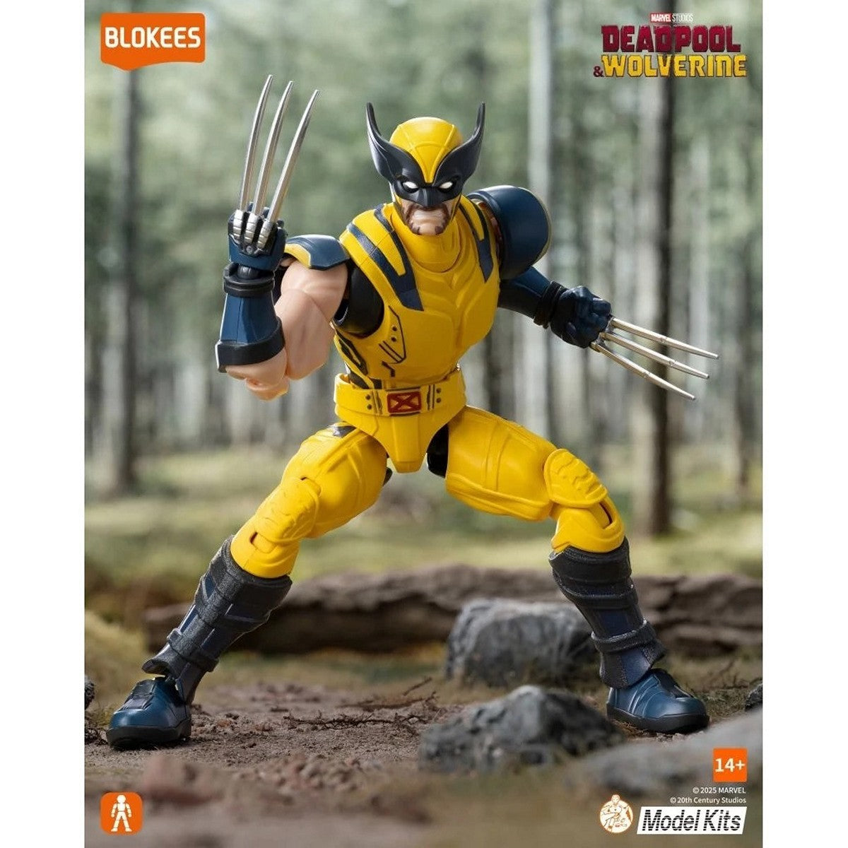 BLOKEES 81117 Figure Marvel Hero Champion Class CC05 Wolverine