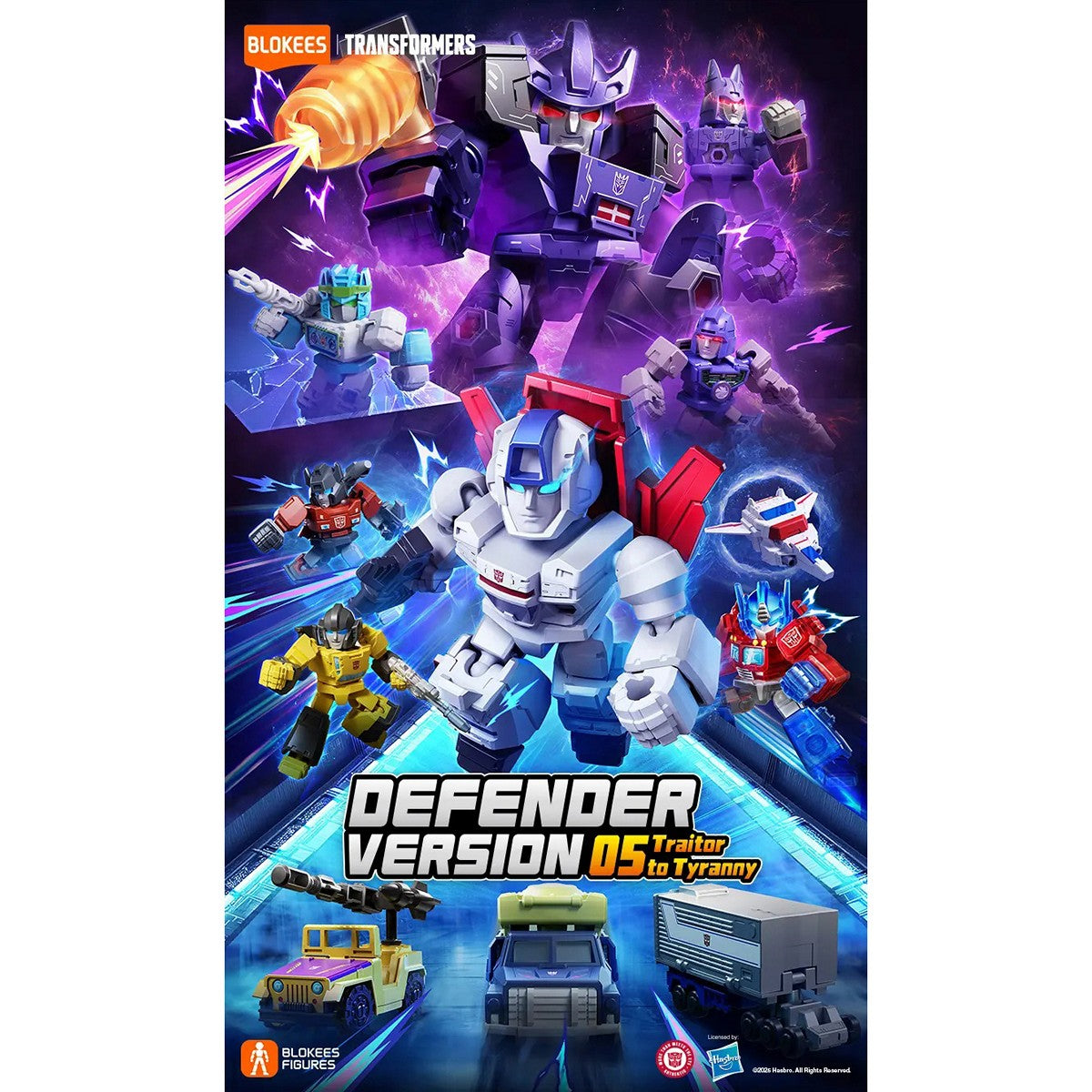 BLOKEES 71405 Figure Mini Transformers DV-05 Defender Version 05 Traitor to Tyranny DV05 Box