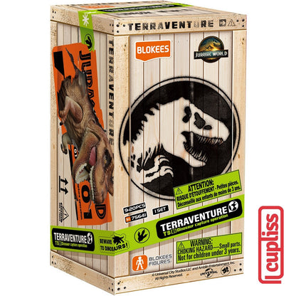 BLOKEES 75641 Figure Mini Jurassic TS-01 Terraventure Version 01 Dinosaur Capture Operation TS01