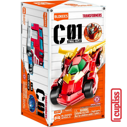BLOKEES 75604 Figure Mini Wheels C-01 Transformers Version 01 Auto Prime C01