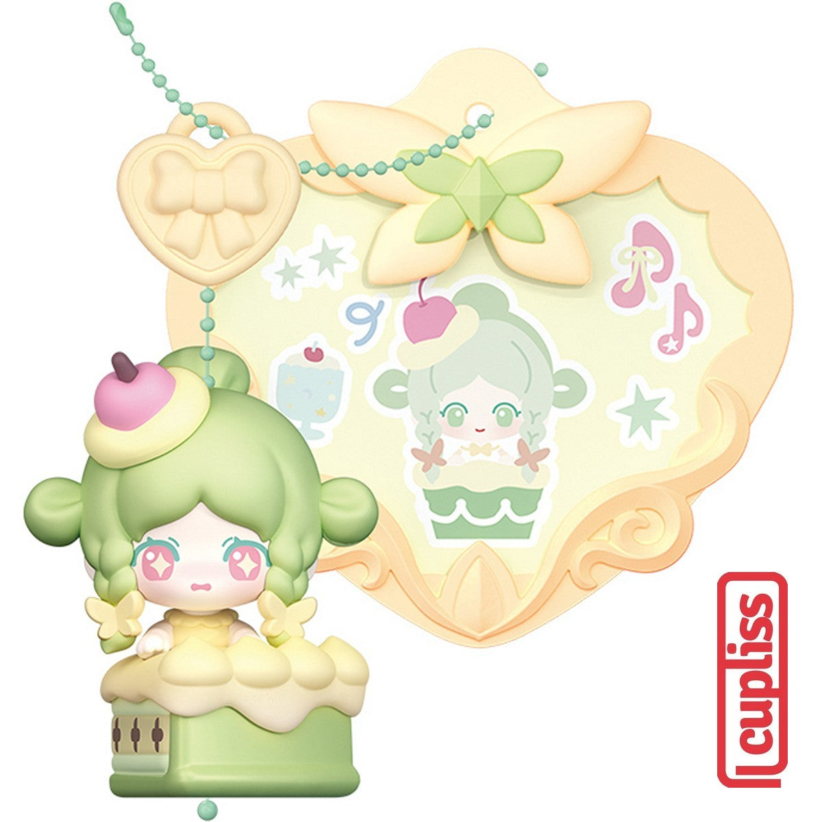 BLOKEES 73518 Figure Mini Yeloli Mate Version Tea Time Delights Princess Keychain