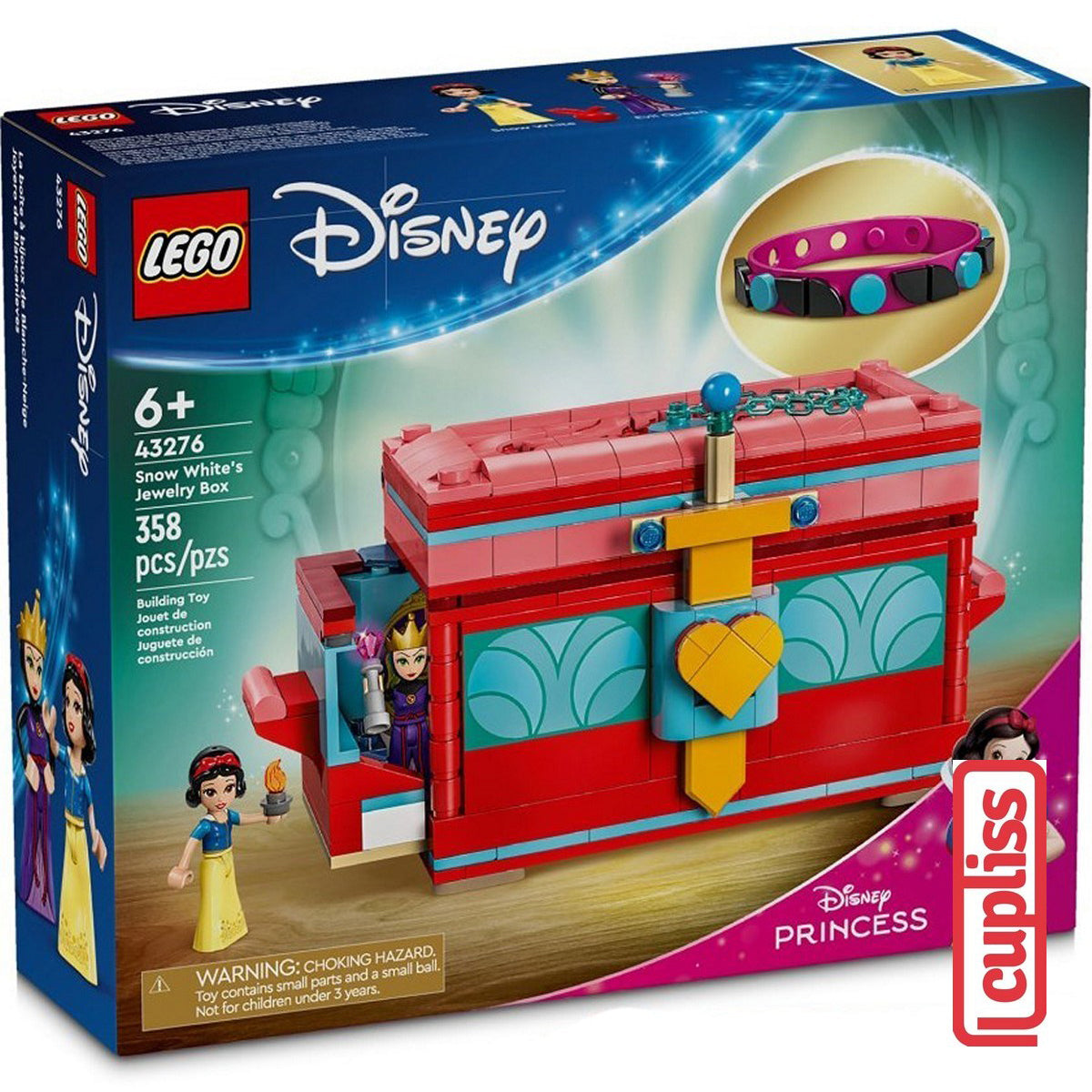 BAD BOX LEGO Disney 43276 Snow White Jewelry Box