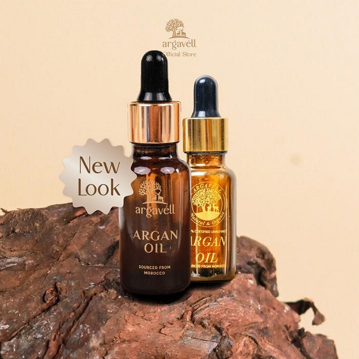 Argavell Pure 100% Argan Oil Minyak 20ml Organik Morocco