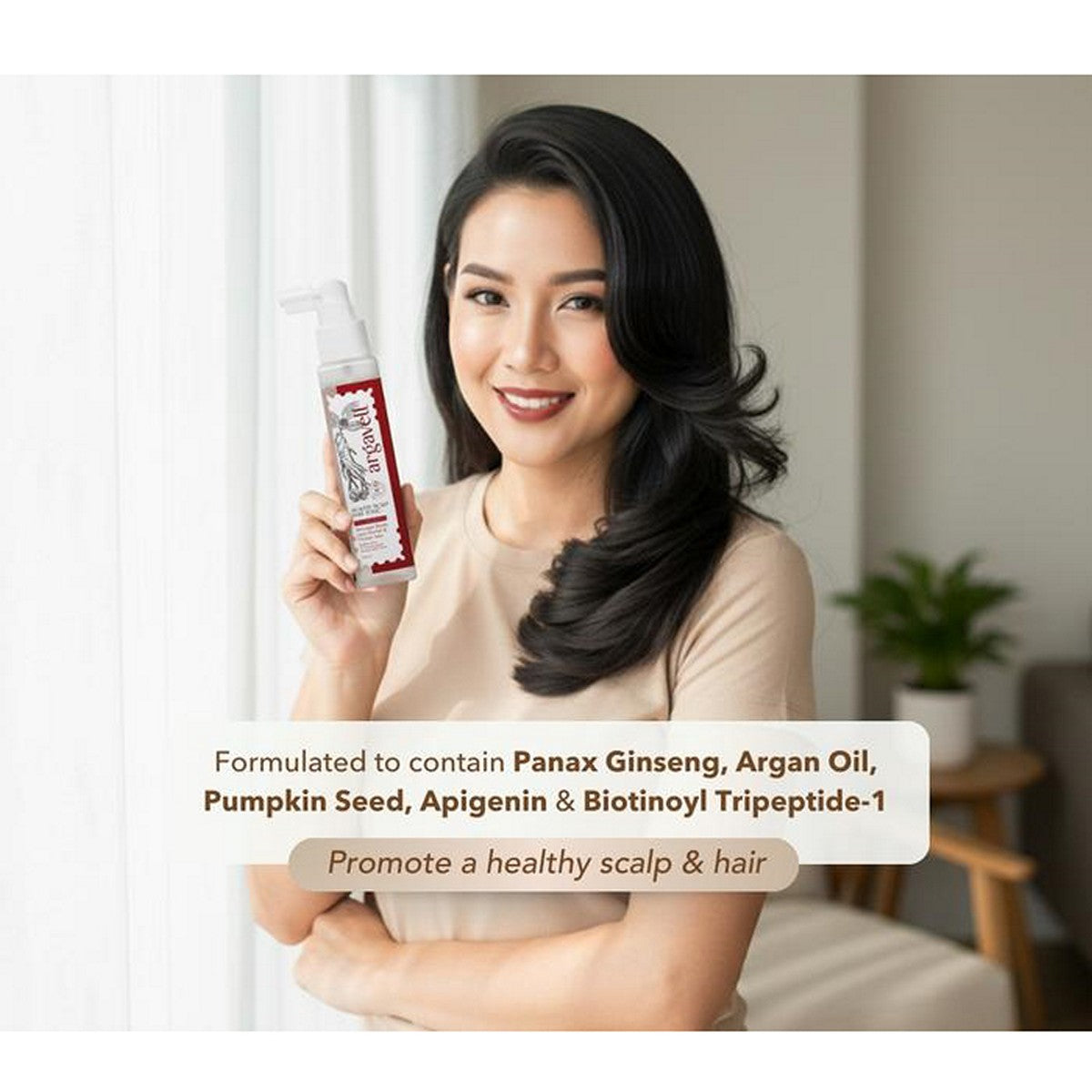 Argavell Healthy Scalp Hair Tonic Minyak Rambut Hairtonic 100ml