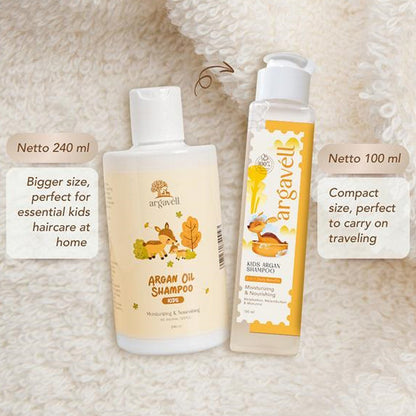Argavell Kids Argan Oil Shampoo Minyak Shampo Anak Bayi 100 240 ml