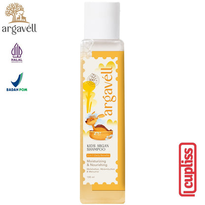 Argavell Kids Argan Oil Shampoo Minyak Shampo Anak Bayi 100 240 ml