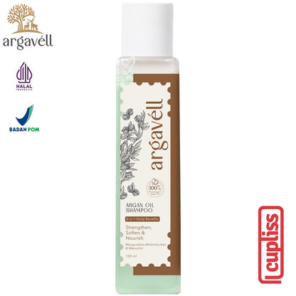 Argavell Dewasa Argan Oil Shampoo Minyak Shampo Aloe Vera Olive Oil