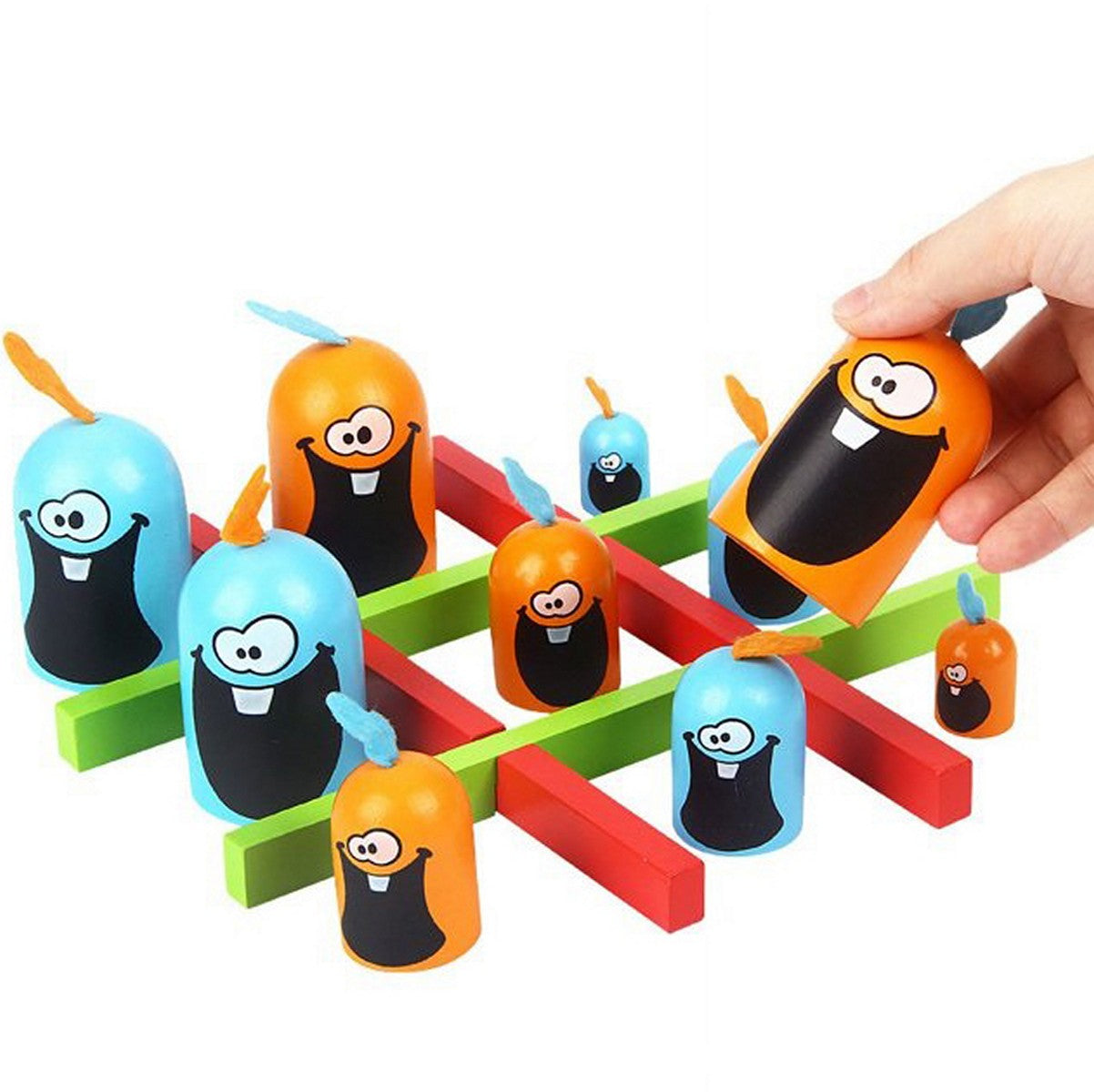 Gobblet Gobbler Board Game Blue Orange Games Original Hobi Indonesia