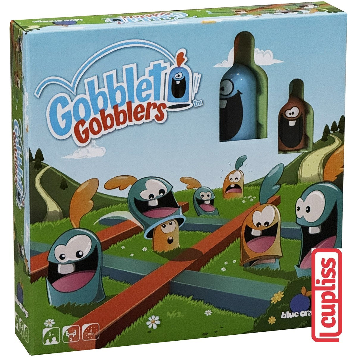 Gobblet Gobbler Board Game Blue Orange Games Original Hobi Indonesia