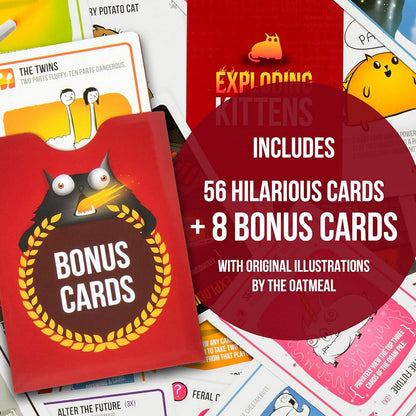 Exploding Kitten 10th Anniversary Years of Chaos Party Game Board Game Original Hobi Indonesia