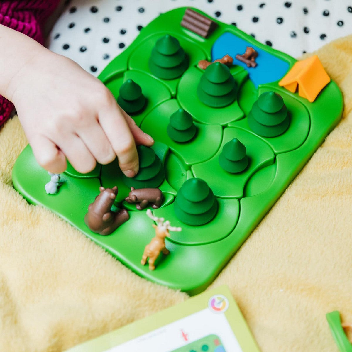 SmartGames 531 Grizzly Gears Pocket Board Game Mainan Edukasi Anak Dewasa Travel Size Smart Games