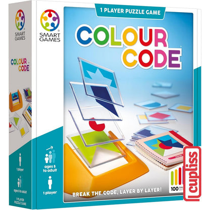 SmartGames 090 Colour Code Pocket Board Game Mainan Edukasi Anak Dewasa Travel Size Smart Games