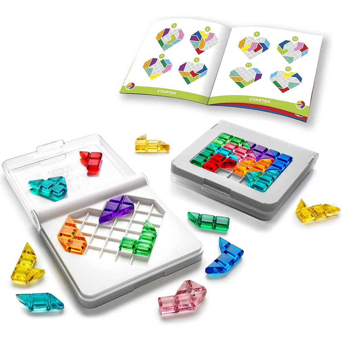 SmartGames 302 IQ Love Pocket Board Game Mainan Edukasi Anak Dewasa Travel Size Smart Games