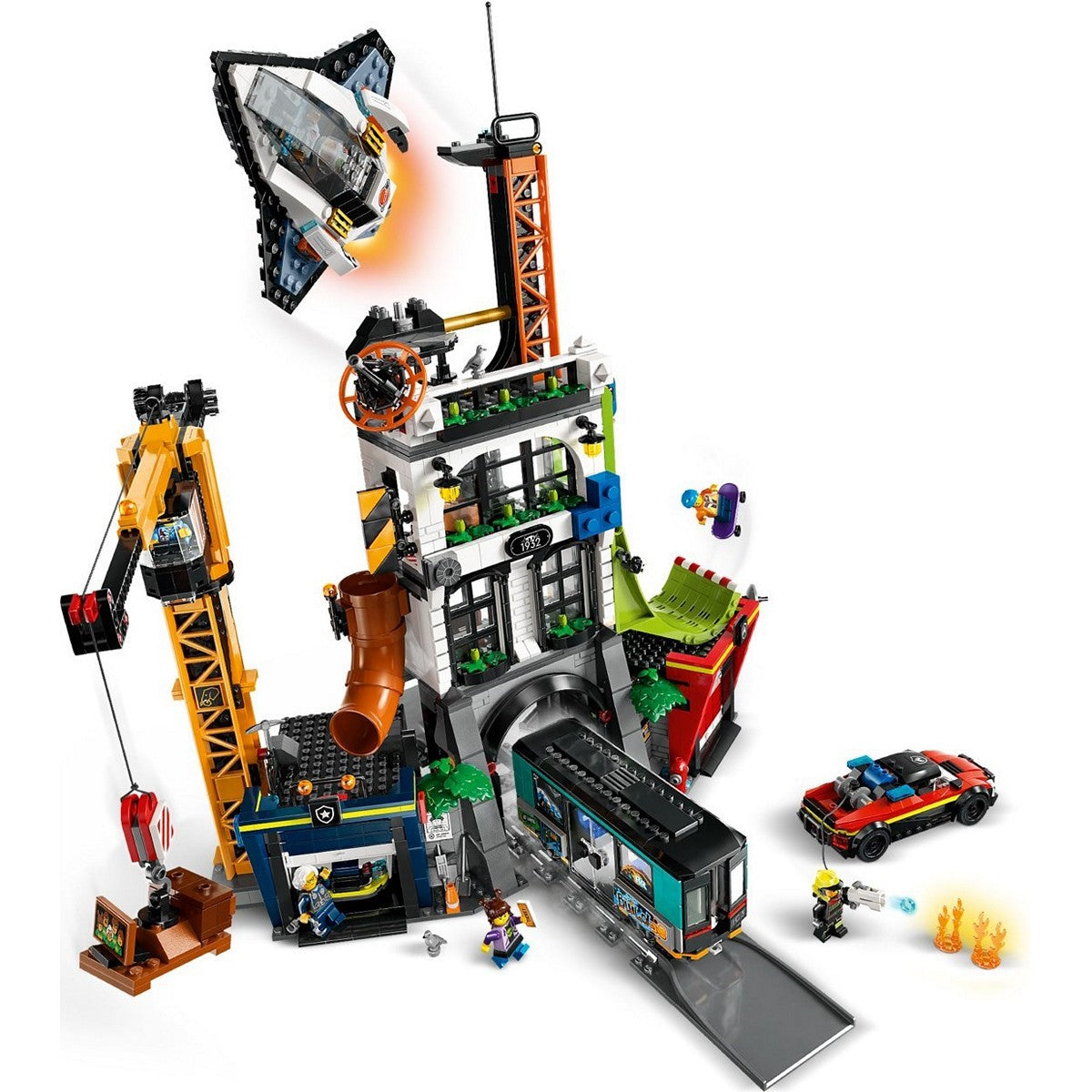 LEGO City 60473 The City Tower Mainan Balok
