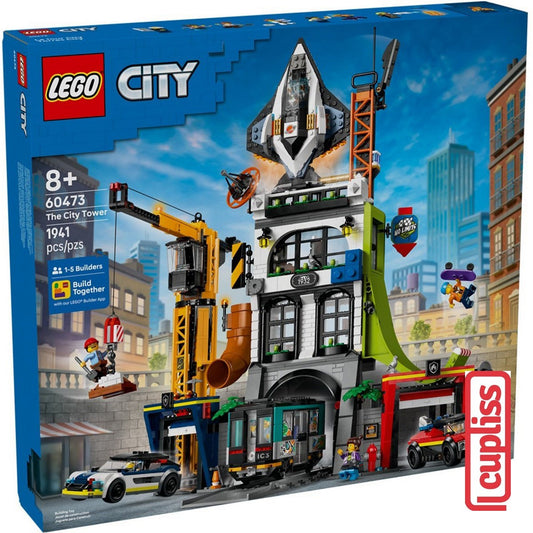 LEGO City 60473 The City Tower Mainan Balok