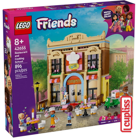 LEGO Friends 42655 Restaurant and Cooking School
