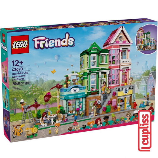 LEGO Friends 42670 Heartlake City Apartments and Stores