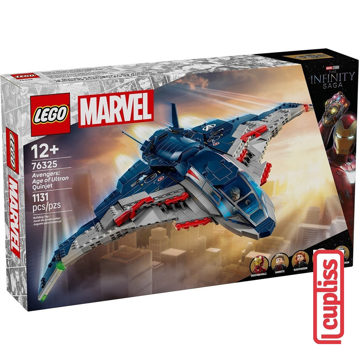 LEGO Superheroes 76325 Avengers Age of Ultron Quinjet
