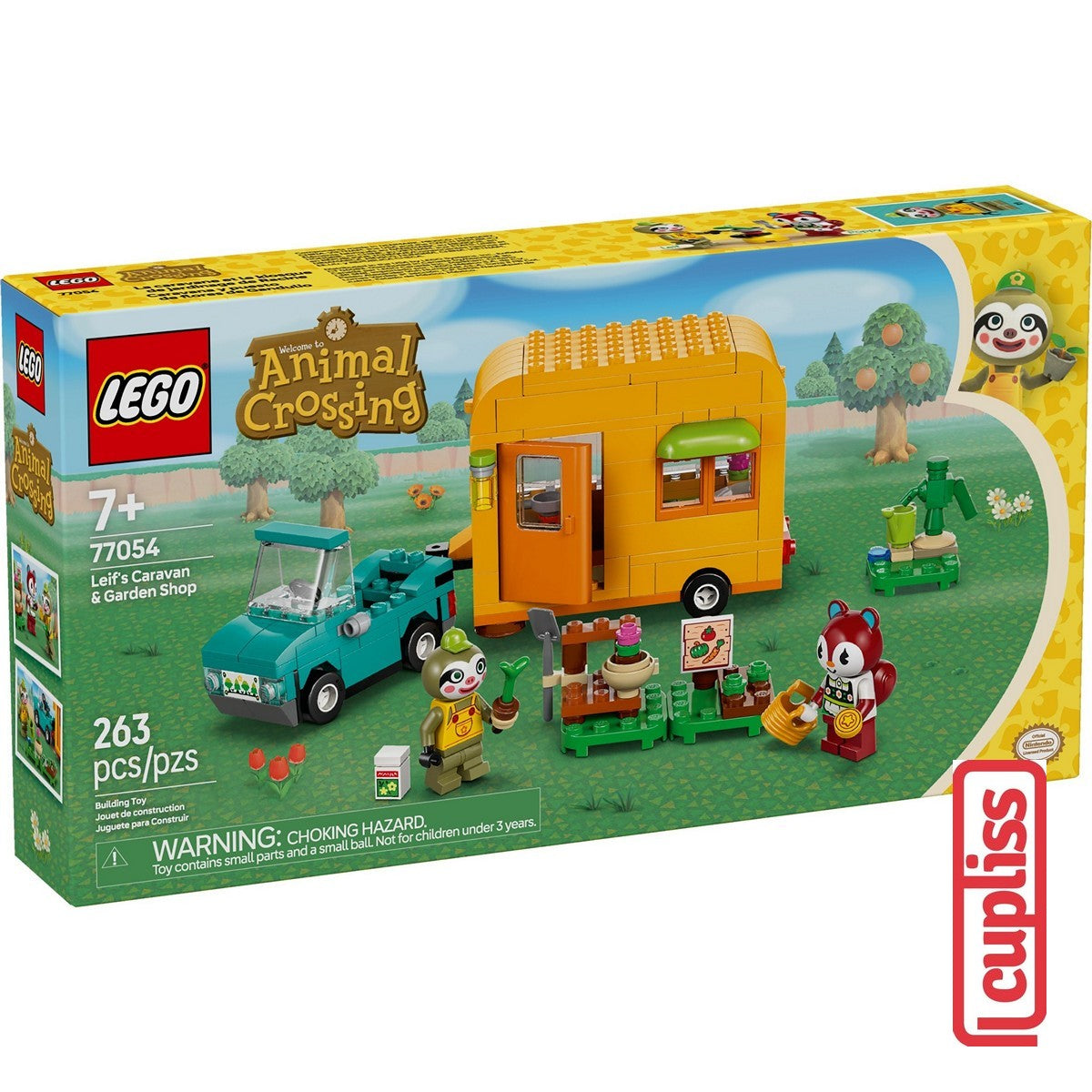 LEGO Animal Crossing 77054 Leif Caravan and Garden Shop