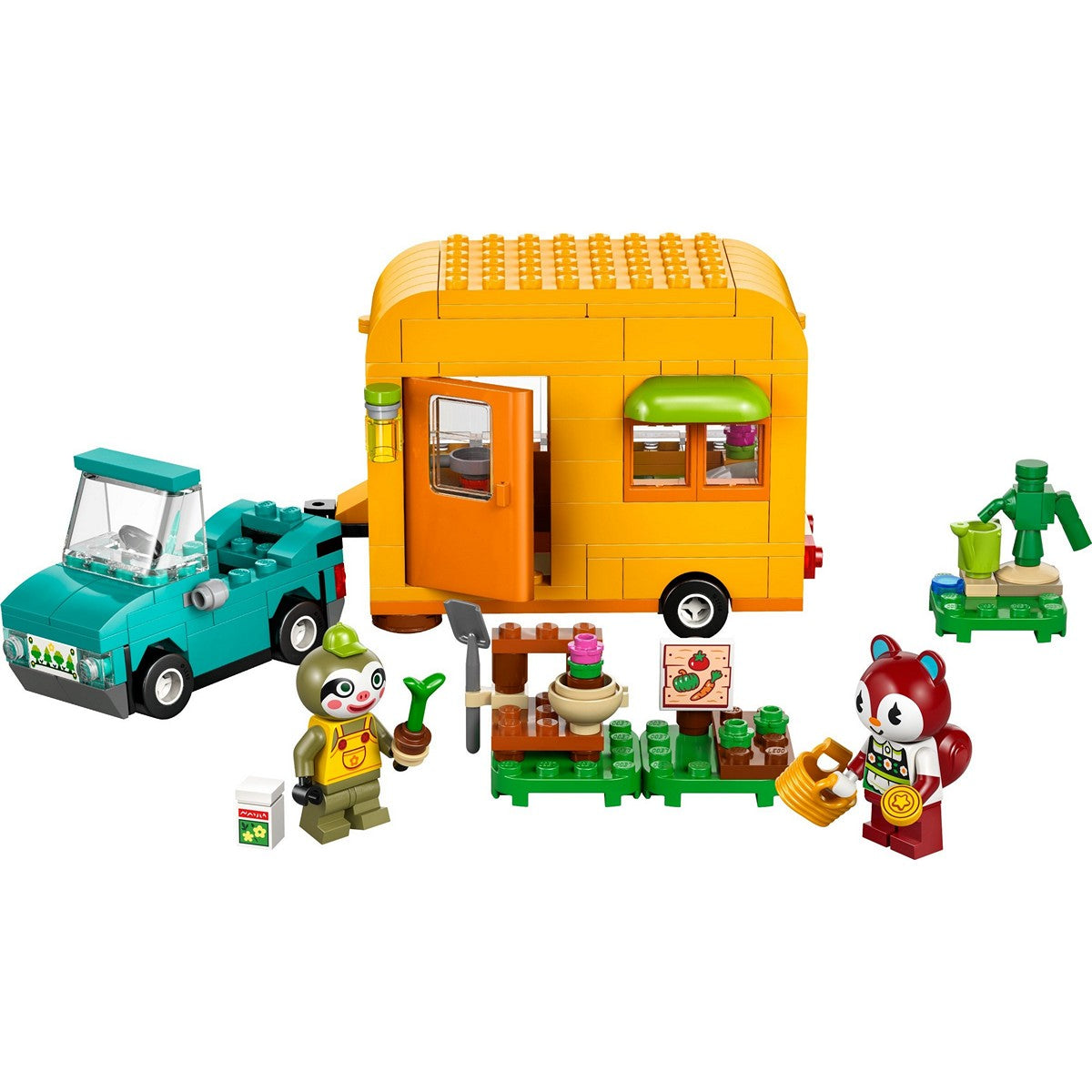 LEGO Animal Crossing 77054 Leif Caravan and Garden Shop