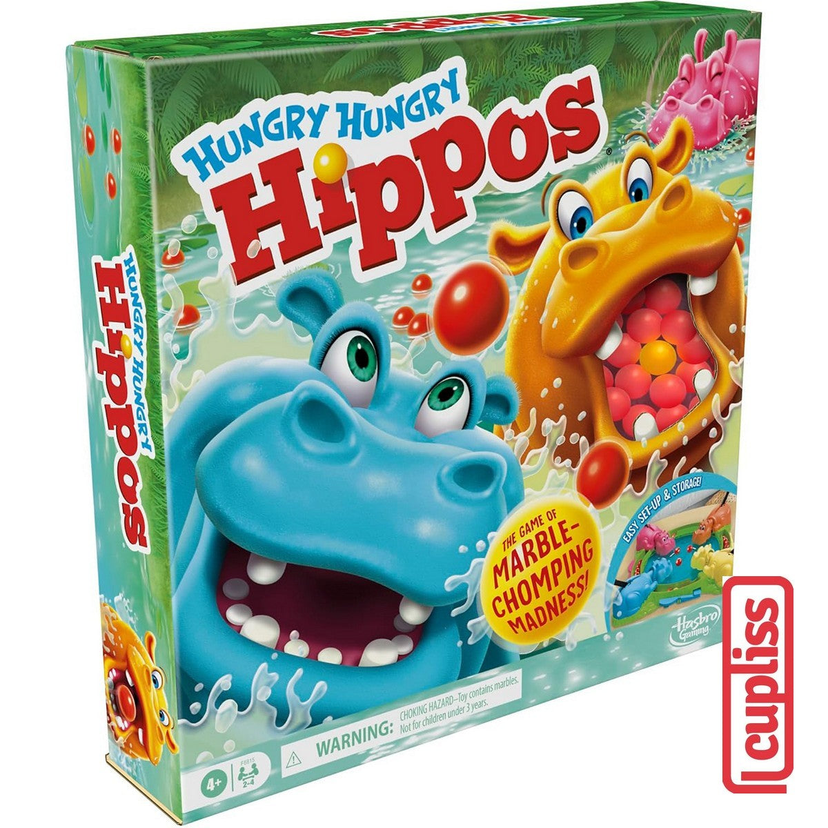 Hasbro Board Game F8815 Hungry Hippos Board Game