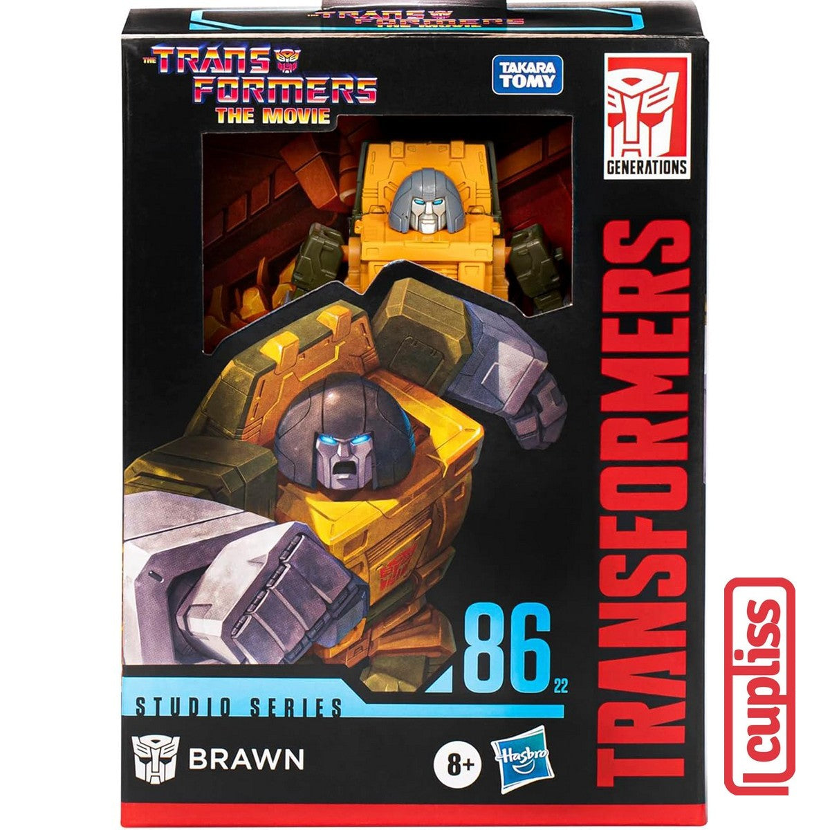 Hasbro Transformers F7233 Brawn 86 Deluxe Class Off Road Studio Series