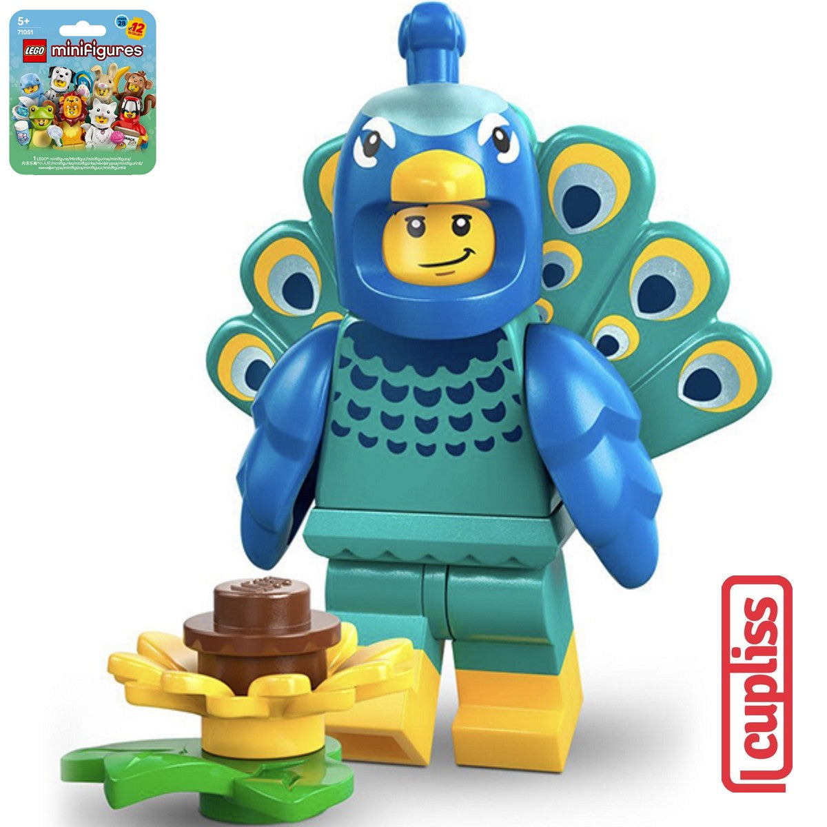sealed - Peacock Custome LEGO 71051 Minifigure Collectible Series 28 no 1