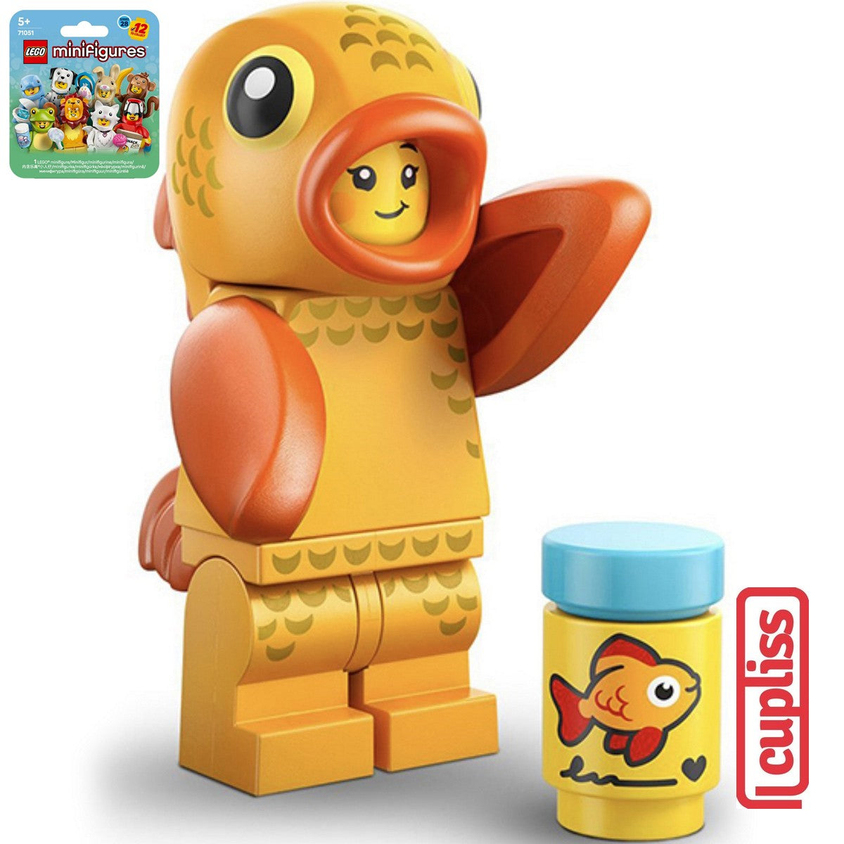 sealed - Goldfish Costume LEGO 71051 Minifigure Collectible Series 28 no 3