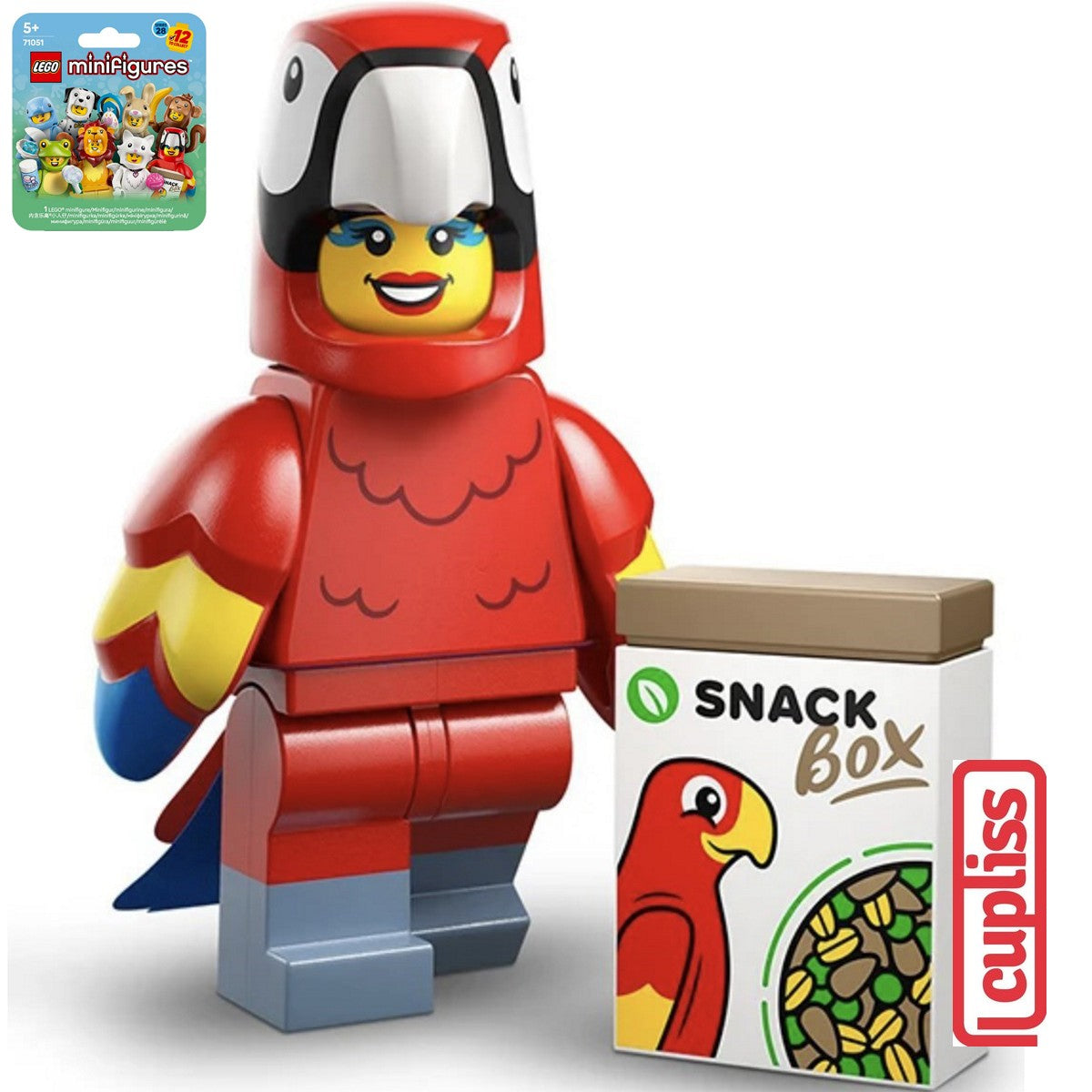 sealed - Parrot Costume LEGO 71051 Minifigure Collectible Series 28 no 12